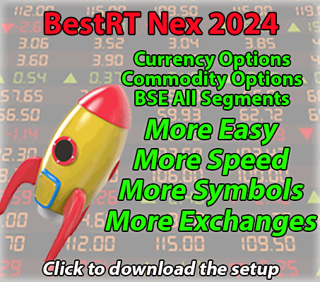 Download NSE BSE MCX Real Time Data